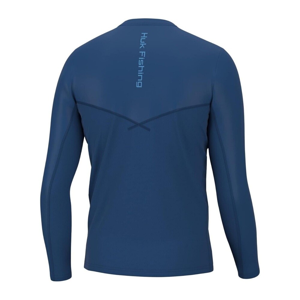 Huk Fishing Icon Performance Men's Quick Dry Long Sleeve Shirt L